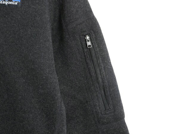 パタゴニア ベターセーター ハーフジップ レディース S 黒 17年製 Patagonia フリース ニット ジャケット プルオーバー ジャンパー 裏起毛