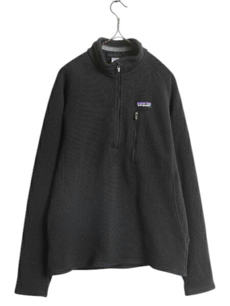 パタゴニア ベターセーター ハーフジップ メンズ M / Patagonia フリース セーター ジャケット プルオーバー ブルゾン アウトドア ブラック