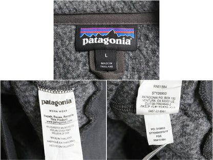 パタゴニア ウーリエステル フリース ジャケット レディース L 18年製 Patagonia アウトドア ハーフジップ ジャンパー ウール プルオーバー