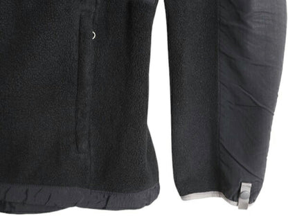 ノースフェイス デナリ ジャケット レディース XL 古着 The North Face DENALI アウトドア フリース ナイロンブルゾン フルジップ ブラック