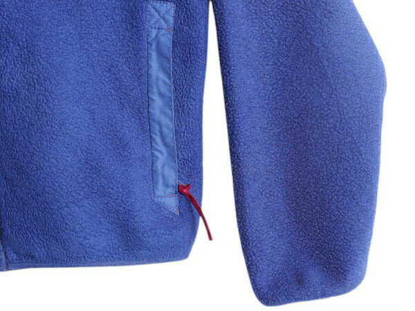 80s USA製 パタゴニア フルジップ フリース ジャケット レディース S 程/ 88年製 ヴィンテージ Patagonia アウトドア ジャンパー パチポケ