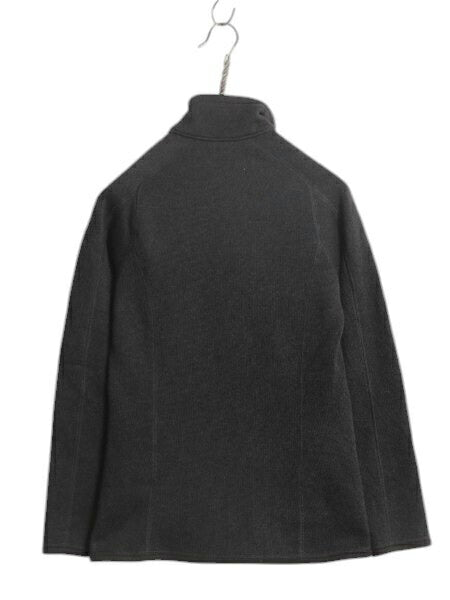 パタゴニア ベターセーター ジャケット レディース XS / 21年製 Patagonia アウトドア フリース ニット フルジップ ブルゾン ハイネック 黒