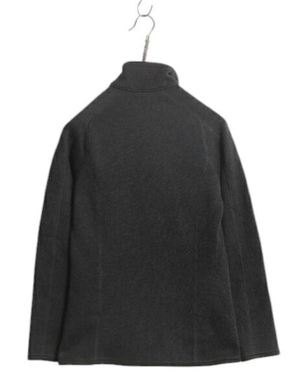 パタゴニア ベターセーター ジャケット レディース XS / 21年製 Patagonia アウトドア フリース ニット フルジップ ブルゾン ハイネック 黒