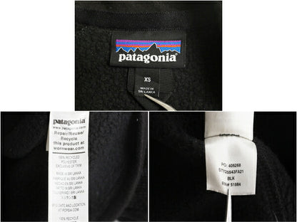 パタゴニア ベターセーター ジャケット レディース XS / 21年製 Patagonia アウトドア フリース ニット フルジップ ブルゾン ハイネック 黒