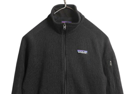 パタゴニア ベターセーター ジャケット レディース XS / 21年製 Patagonia アウトドア フリース ニット フルジップ ブルゾン ハイネック 黒