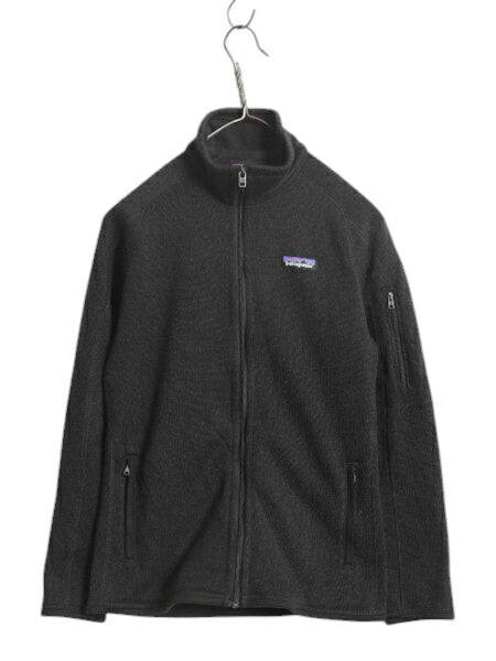 パタゴニア ベターセーター ジャケット レディース XS / 21年製 Patagonia アウトドア フリース ニット フルジップ ブルゾン ハイネック 黒