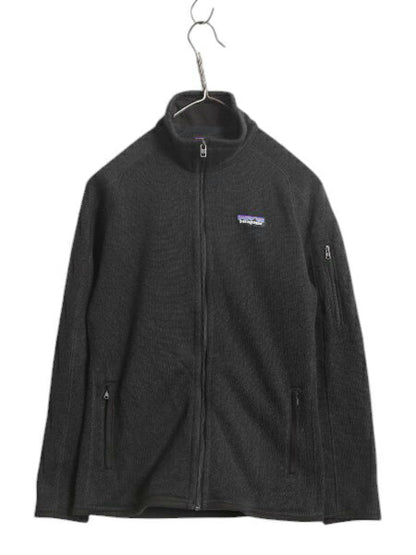 パタゴニア ベターセーター ジャケット レディース XS / 21年製 Patagonia アウトドア フリース ニット フルジップ ブルゾン ハイネック 黒