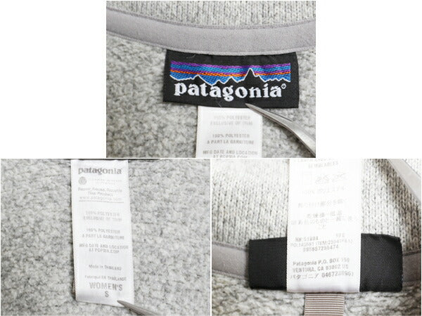 パタゴニア ベターセーター ジャケット レディース S 古着 12年製 Patagonia アウトドア フリース ニット フルジップ ブルゾン ハイネック