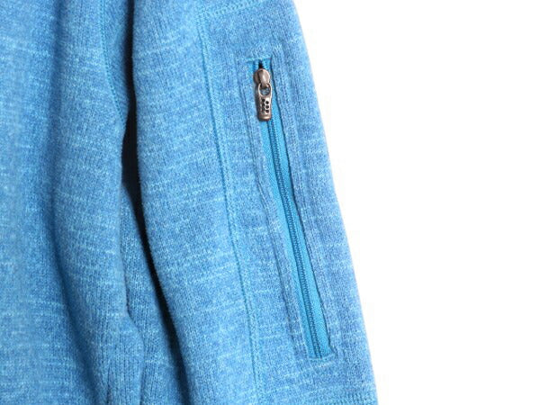 パタゴニア ベターセーター フーディ レディース S / 12年製 Patagonia フリース セーター ジャケット フルジップ パーカー ハイネック 青