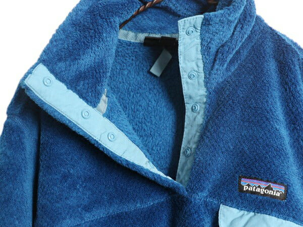 パタゴニア リツール スナップT プルオーバー ジャケット レディース M / 古着 16年製 Patagonia フリース アウトドア ブルゾン ハイネック