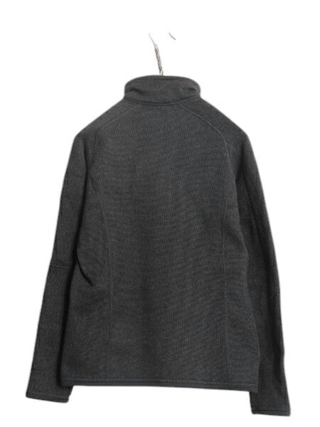 パタゴニア ベターセーター ハーフジップ レディース S 17年製 Patagonia フリース ニット ジャケット プルオーバー ジャンパー 裏起毛 黒