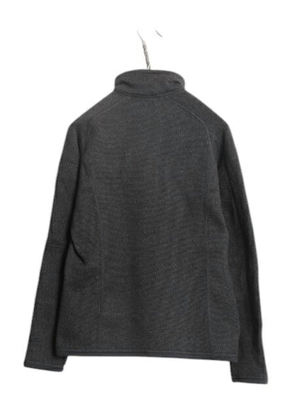 パタゴニア ベターセーター ハーフジップ レディース S 17年製 Patagonia フリース ニット ジャケット プルオーバー ジャンパー 裏起毛 黒