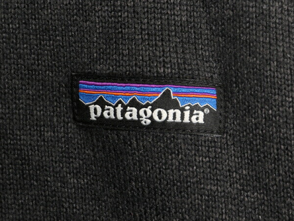 パタゴニア ベターセーター ハーフジップ レディース S 17年製 Patagonia フリース ニット ジャケット プルオーバー ジャンパー 裏起毛 黒