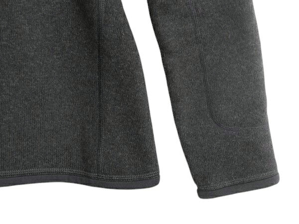 パタゴニア ベターセーター ハーフジップ レディース S 17年製 Patagonia フリース ニット ジャケット プルオーバー ジャンパー 裏起毛 黒