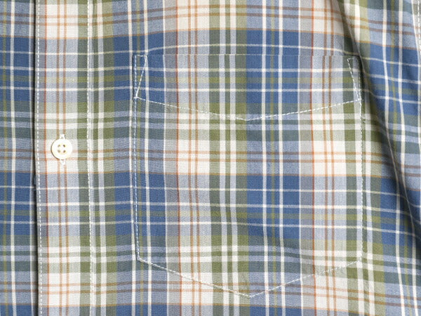 ノースフェイス チェック 半袖 シャツ メンズ XL アウトドア コットン マルチカラー カジュアル 薄手 大きいサイズ ポケット付き マチ付き
