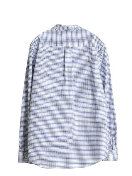 ポロ ラルフローレン チェック 長袖 ボタンダウン シャツ キッズ XL メンズ S 程/ 古着 長袖シャツ ワイシャツ ストレッチ マルチカラー BD