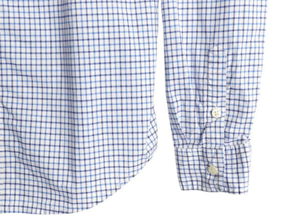 ポロ ラルフローレン チェック 長袖 ボタンダウン シャツ キッズ XL メンズ S 程/ 古着 長袖シャツ ワイシャツ ストレッチ マルチカラー BD