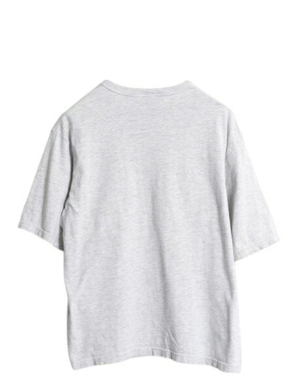 90s USA製 チャンピオン ポケット付き 半袖 Tシャツ メンズ レディース M / オールド ポケT ヘビーウェイト カットソー ワンポイント 短丈