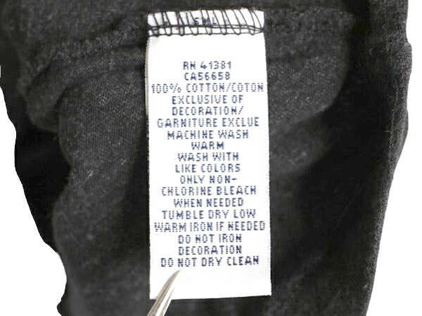 ポロ ラルフローレン 長袖 Tシャツ メンズ L ロンT コットン ワンポイント ロングスリーブ カットソー シングルステッチ アンダーシャツ 灰