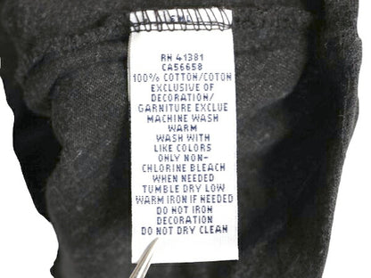 ポロ ラルフローレン 長袖 Tシャツ メンズ L ロンT コットン ワンポイント ロングスリーブ カットソー シングルステッチ アンダーシャツ 灰