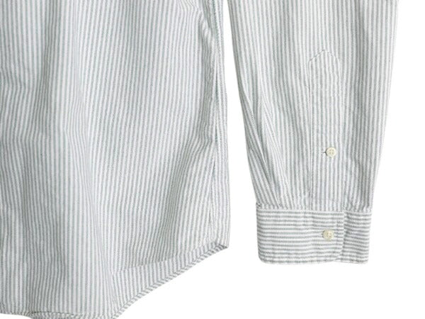ラルフローレン ストライプ 長袖 ボタンダウン シャツ メンズ XL ポロ 長袖シャツ オックスフォード ワイシャツ ワンポイント 大きいサイズ