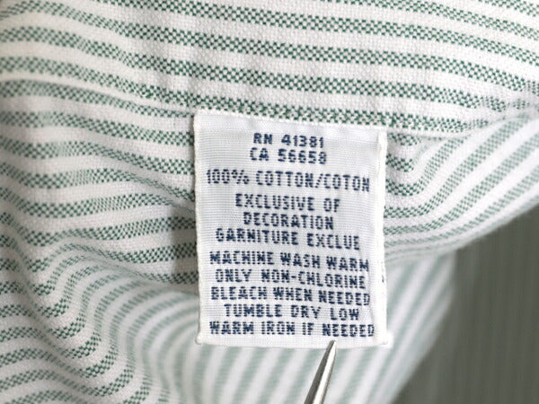 ラルフローレン ストライプ 長袖 ボタンダウン シャツ メンズ XL ポロ 長袖シャツ オックスフォード ワイシャツ ワンポイント 大きいサイズ