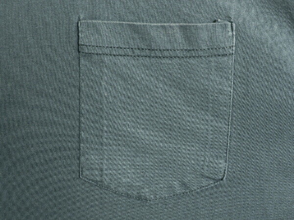 90s ラッセル ポケット付き 無地 半袖 Tシャツ メンズ レディース L / オールド ヘビーウェイト コットン ポケT カットソー ワンポイント