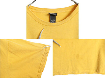 ポロジーンズ ラルフローレン プリント 半袖 Tシャツ メンズ XL / ポロ カットソー コットン トップス グラフィック 大きいサイズ イエロー