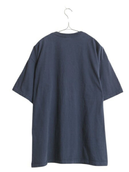 00s USA製 オールド ギャップ 2段 プリント 半袖 Tシャツ メンズ レディース XL / 古着 オールド ヘビーウェイト カットソー 大きいサイズ