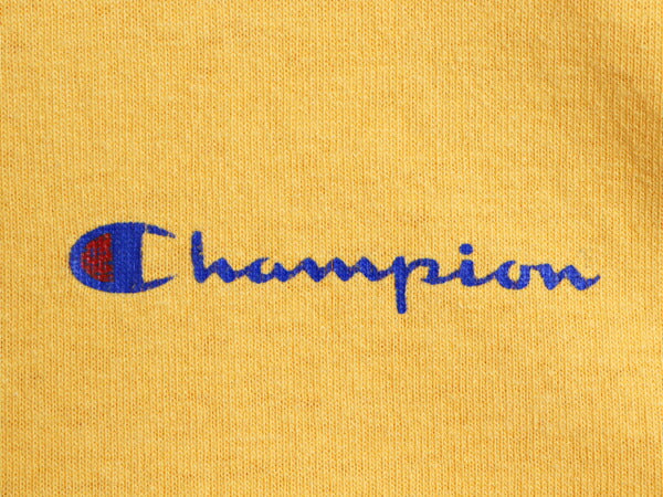 90s USA製 チャンピオン 半袖 Tシャツ メンズ XXL / オールド 100% コットン ヘビーウェイト ワンポイント スクリプト ロゴ 大きいサイズ