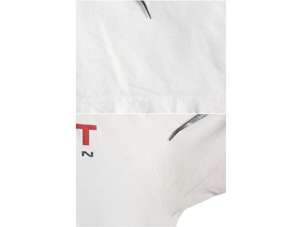 90s USA製 ポロ ラルフローレン 両面 プリント 半袖 Tシャツ メンズ M オールド カットソー シングルステッチ グラフィック 星条旗 テニス