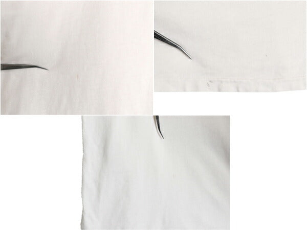 ポロ ラルフローレン イーグル 染込み プリント 半袖 Tシャツ メンズ XL カットソー シングルステッチ グラフィック 大きいサイズ 細身 白