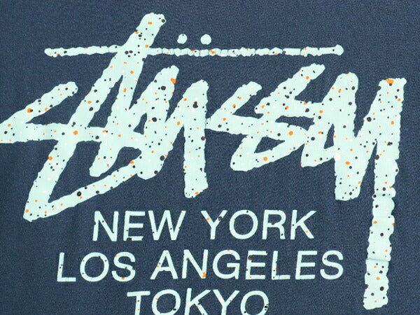 ステューシー x ナイキ ワールドツアー 両面 プリント 半袖 Tシャツ メンズ S 程/ 古着 カットソー グラフィック ヘビーウェイト SSリンク