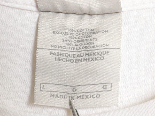 00s ナイキ スモール スウッシュ 刺繍 半袖 Tシャツ メンズ L / オールド ヘビーウェイト コットン ワンポイント カットソー シンプル 白