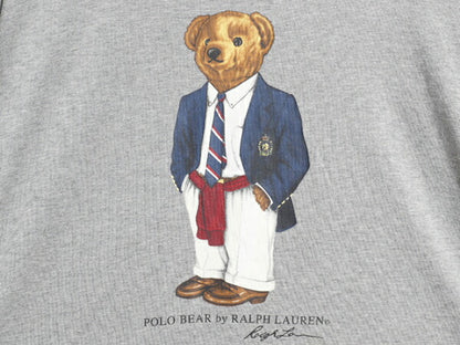 00s ポロベア ポロ ラルフローレン プリント 半袖 Tシャツ メンズ XXL オールド キャラクター カットソー コットン 大きいサイズ シンプル