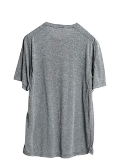 パタゴニア キャプリーン 半袖 Tシャツ メンズ M 19年製 ストレッチ アンダーシャツ 無地 カットソー トップス ワンポイント 薄手 インナー