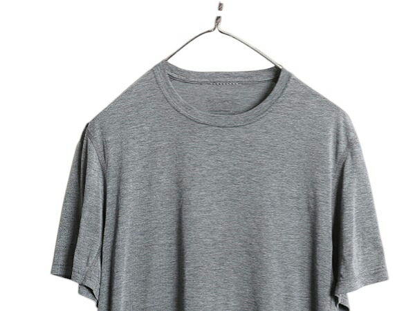 パタゴニア キャプリーン 半袖 Tシャツ メンズ M 19年製 ストレッチ アンダーシャツ 無地 カットソー トップス ワンポイント 薄手 インナー