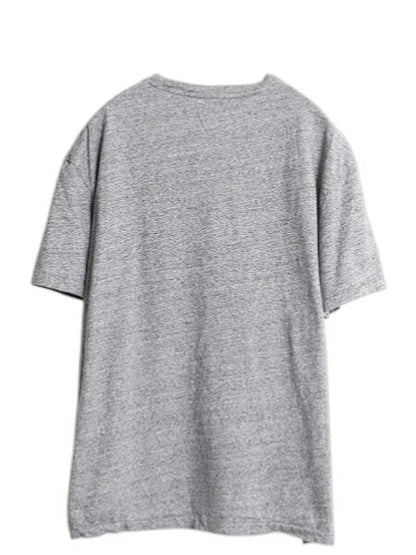 ポロ ラルフローレン 染込み プリント 半袖 Tシャツ メンズ L / 古着 カットソー シングルステッチ グラフィック イーグル 星条旗 ゆったり