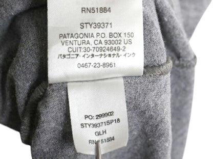 パタゴニア プリント 半袖 Tシャツ メンズ S / 古着 18年製 アウトドア カットソー フィッツロイ バイソン イラスト グラフィック トップス
