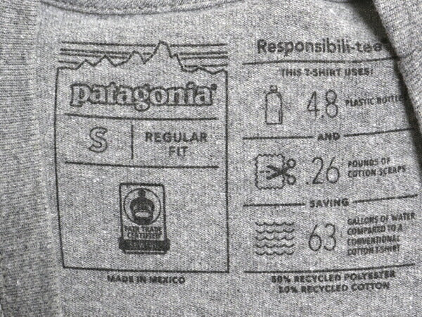 パタゴニア プリント 半袖 Tシャツ メンズ S / 古着 18年製 アウトドア カットソー フィッツロイ バイソン イラスト グラフィック トップス
