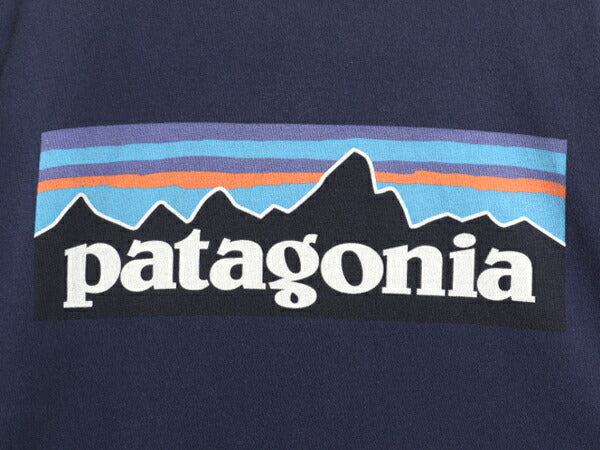パタゴニア 両面 プリント 半袖 Tシャツ メンズ L / アウトドア 染込み P6 バックプリント ボックスロゴ オーガニック コットン カットソー