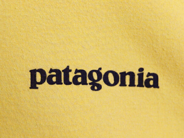 パタゴニア 両面 プリント 半袖 Tシャツ メンズ XL  21年製 アウトドア P6 バックプリント ボックスロゴ カットソー 大きいサイズ シンプル