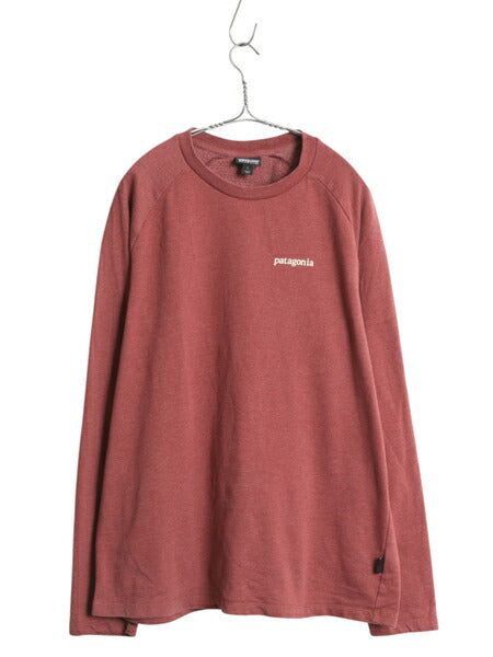 パタゴニア 両面 プリント ライトウェイト スウェット メンズ L / 19年製 トレーナー 長袖Tシャツ ロンT グラフィック イラスト カットソー