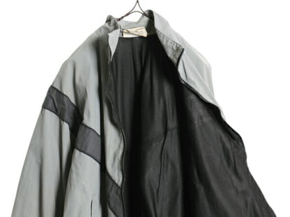 00s 米軍実物 US ARMY ナイロン トレーニング ジャケット SMALL REGULAR / 01年製 オールド 軍物 IPFU ミリタリー ブルゾン ジャンパー 灰