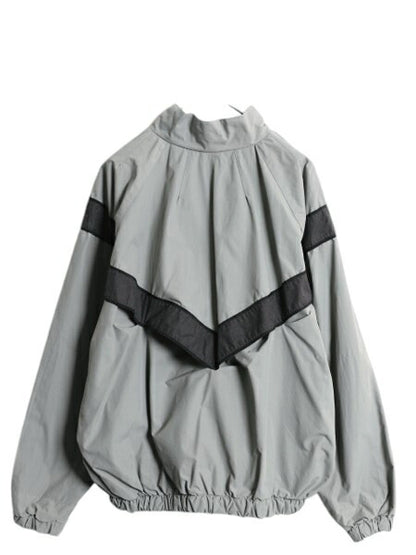 00s 米軍実物 US ARMY ナイロン トレーニング ジャケット MEDIUM REGULAR / 04年製 オールド 軍物 IPFU ミリタリー ブルゾン ジャンパー 灰