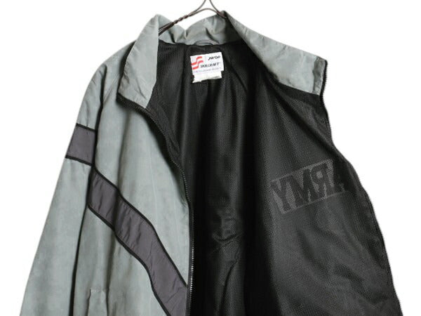 00s 米軍実物 US ARMY ACU 迷彩 リフレクター ナイロン トレーニング ジャケット MEDIUM REGULAR / 05年製 オールド ミリタリー IPFU 軍物