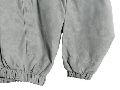 00s 米軍実物 US ARMY ACU 迷彩 リフレクター ナイロン トレーニング ジャケット MEDIUM REGULAR / 05年製 オールド ミリタリー IPFU 軍物