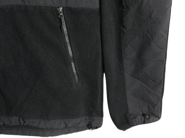 ノースフェイス デナリ ジャケット メンズ M 黒 古着 The North Face DENALI アウトドア フリース ナイロン ブルゾン フルジップ ブラック