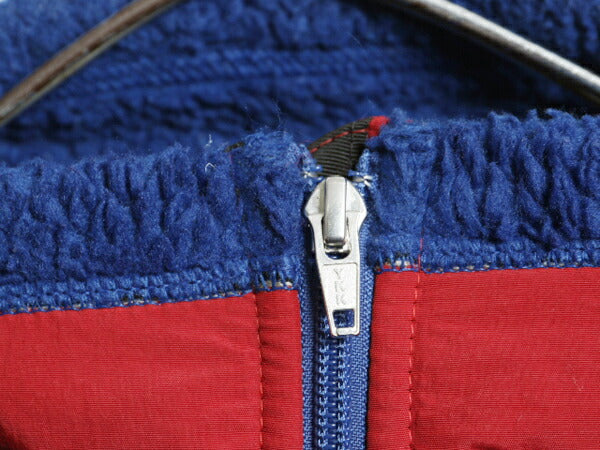 パタゴニア クラシック レトロX ジャケット メンズ S 古着 10年製 Patagonia フルジップ アウトドア パイル フリース ツートン ブルゾン 青