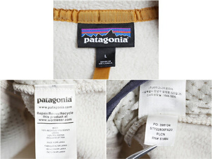パタゴニア レトロ パイル フーディ ジャケット レディース L 古着 20年製 Patagonia フルジップ ボア パイル フリース パーカー ブルゾン